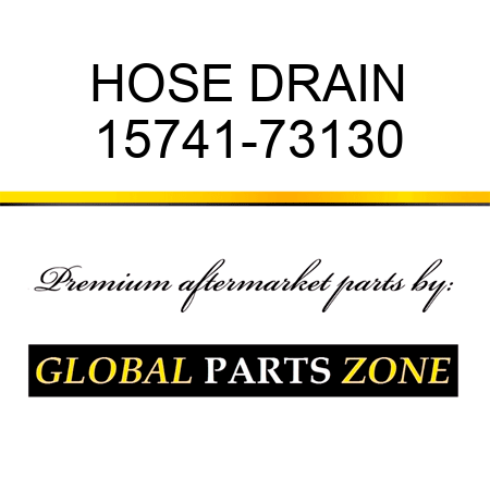 HOSE DRAIN 15741-73130