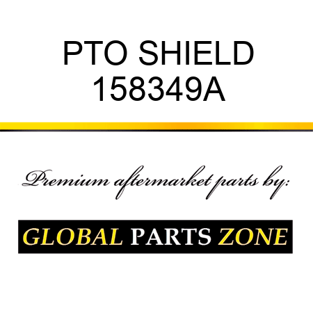 PTO SHIELD 158349A