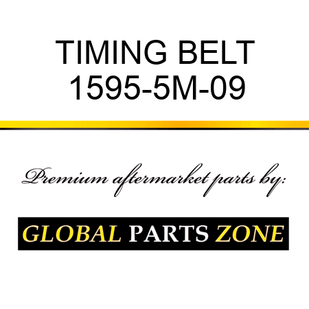 TIMING BELT 1595-5M-09