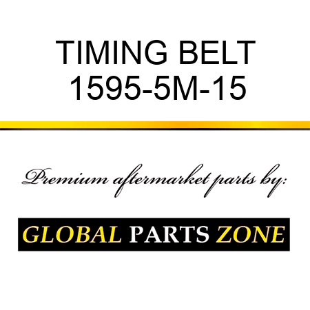 TIMING BELT 1595-5M-15