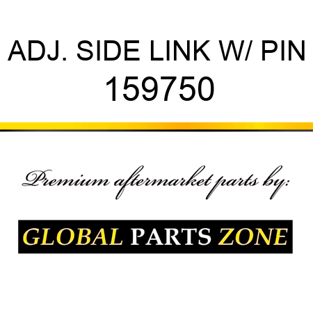 ADJ. SIDE LINK W/ PIN 159750