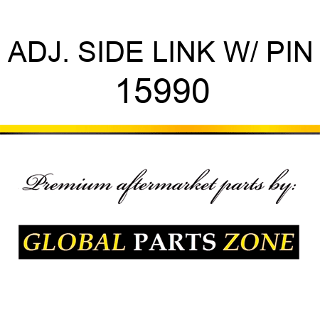 ADJ. SIDE LINK W/ PIN 15990