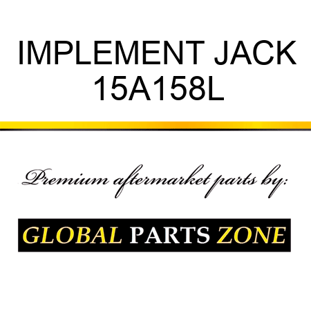 IMPLEMENT JACK 15A158L