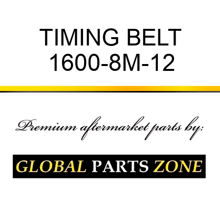 TIMING BELT 1600-8M-12