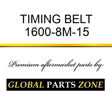 TIMING BELT 1600-8M-15