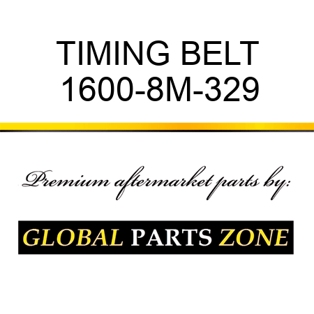 TIMING BELT 1600-8M-329