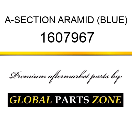 A-SECTION ARAMID (BLUE) 1607967