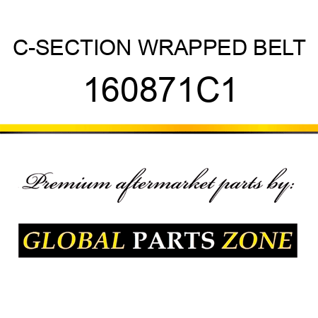 C-SECTION WRAPPED BELT 160871C1