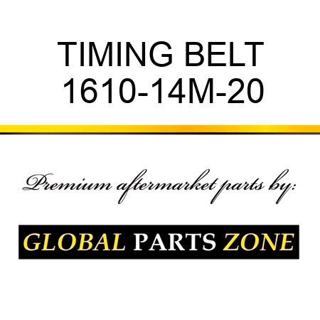 TIMING BELT 1610-14M-20