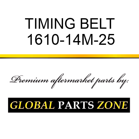 TIMING BELT 1610-14M-25