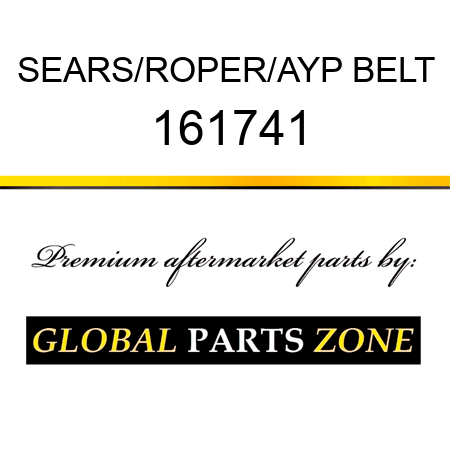 SEARS/ROPER/AYP BELT 161741