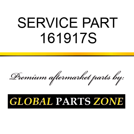 SERVICE PART 161917S