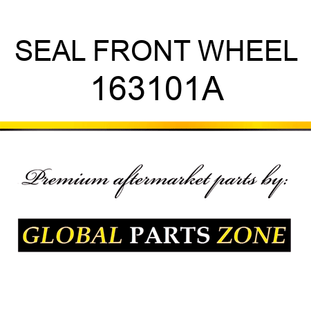 SEAL FRONT WHEEL 163101A