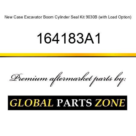 New Case Excavator Boom Cylinder Seal Kit 9030B (with Load Option) 164183A1