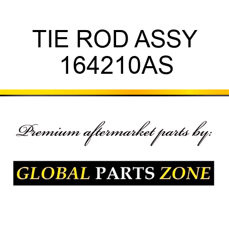 TIE ROD ASSY 164210AS