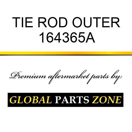 TIE ROD OUTER 164365A