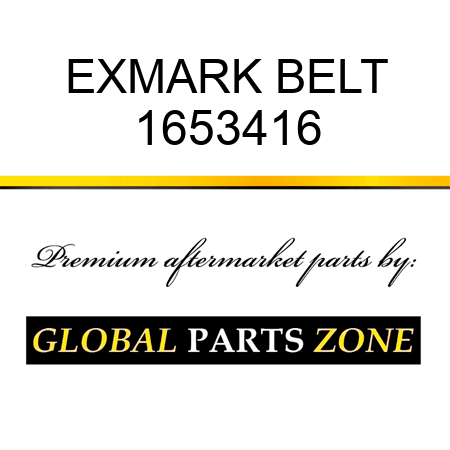 EXMARK BELT 1653416