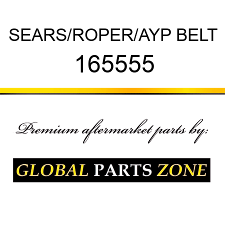 SEARS/ROPER/AYP BELT 165555