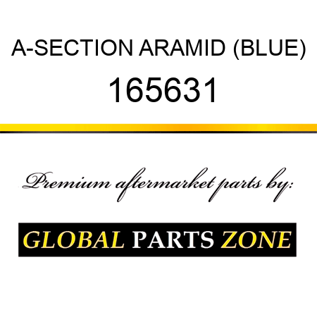 A-SECTION ARAMID (BLUE) 165631