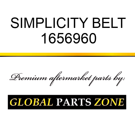 SIMPLICITY BELT 1656960