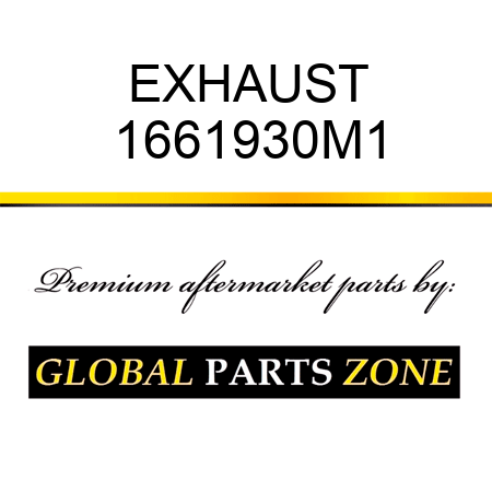 EXHAUST 1661930M1