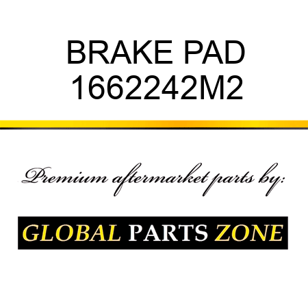 BRAKE PAD 1662242M2