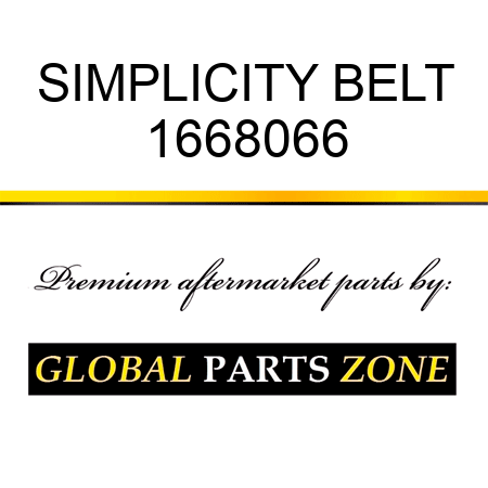 SIMPLICITY BELT 1668066