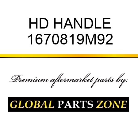 HD HANDLE 1670819M92