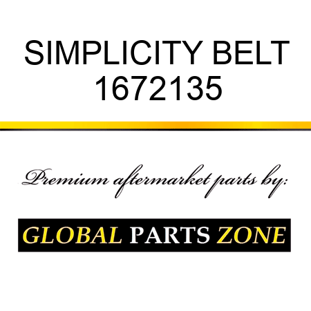 SIMPLICITY BELT 1672135