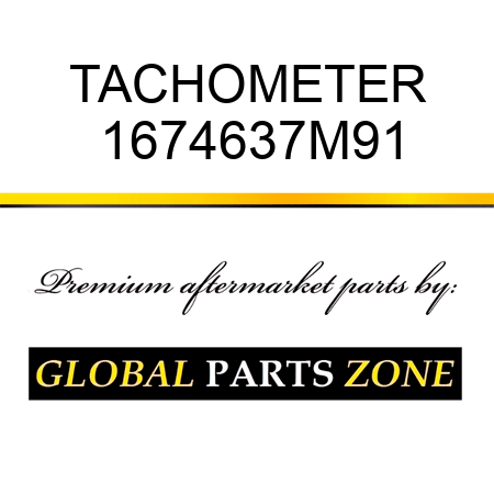 TACHOMETER 1674637M91