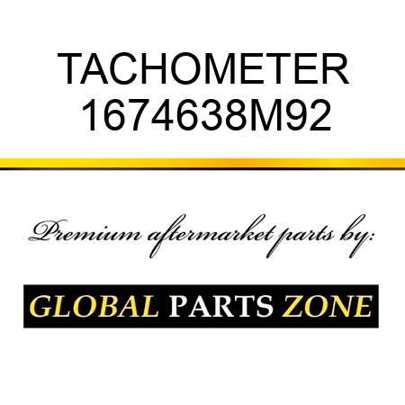 TACHOMETER 1674638M92