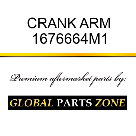 CRANK ARM 1676664M1