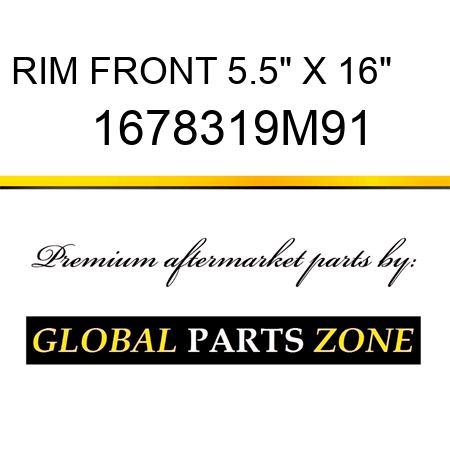 RIM FRONT 5.5