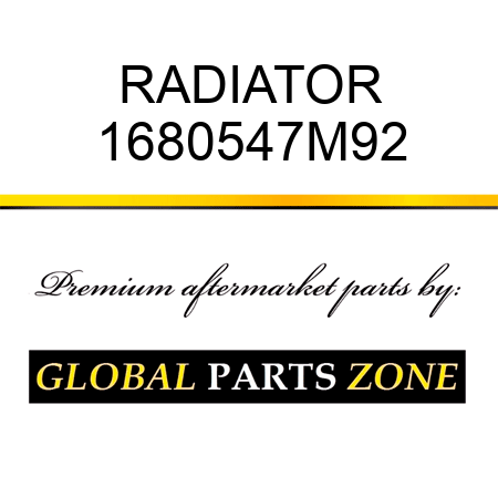 RADIATOR 1680547M92