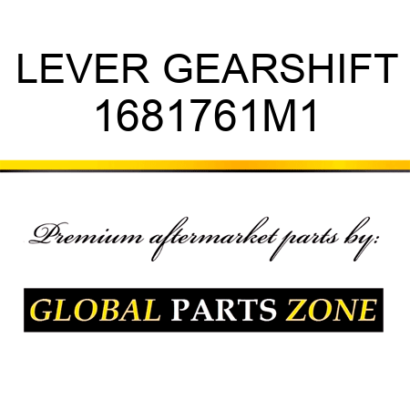 LEVER GEARSHIFT 1681761M1