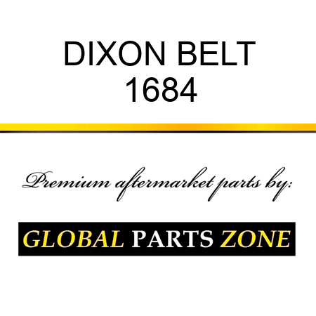 DIXON BELT 1684