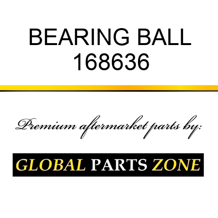 BEARING BALL 168636