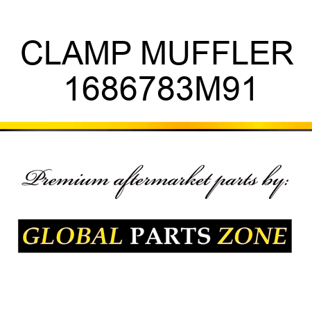 CLAMP MUFFLER 1686783M91