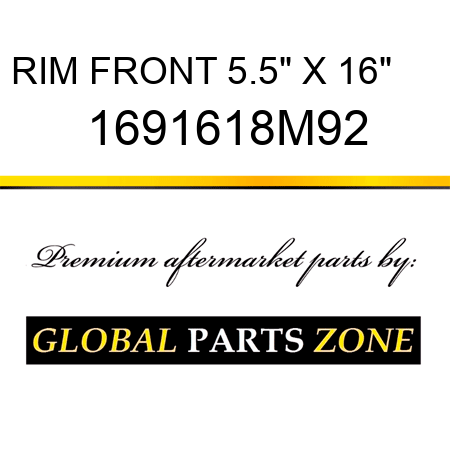 RIM FRONT 5.5