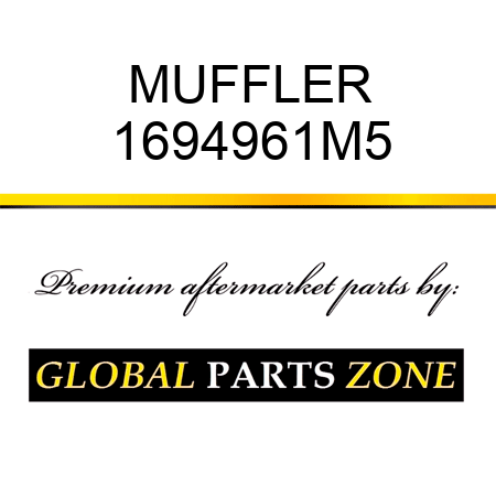 MUFFLER 1694961M5