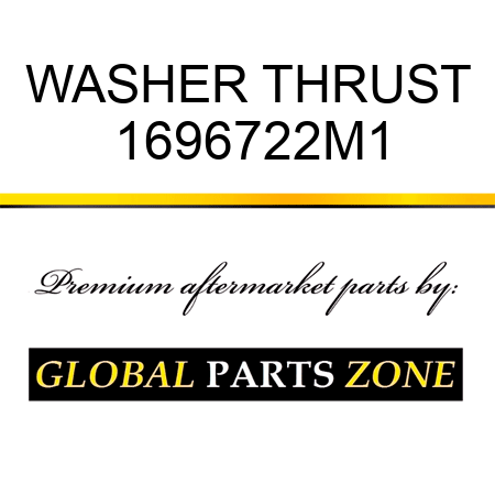 WASHER THRUST 1696722M1