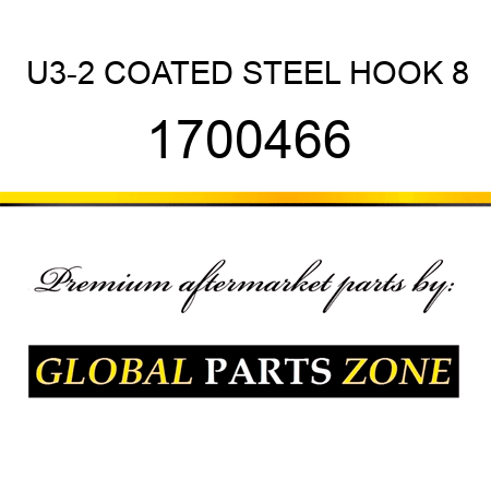 U3-2 COATED STEEL HOOK 8 1700466