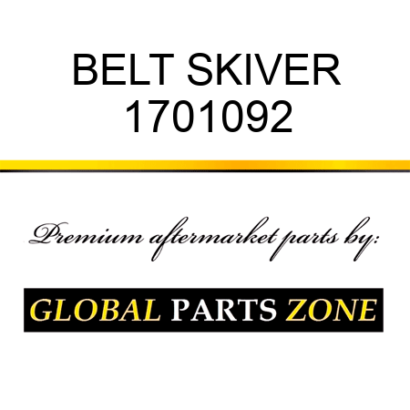 BELT SKIVER 1701092