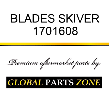 BLADES SKIVER 1701608