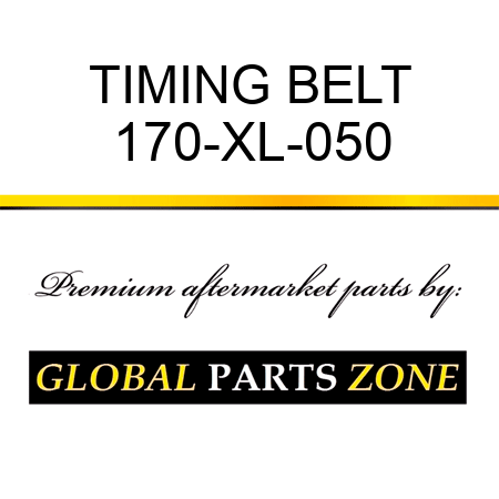 TIMING BELT 170-XL-050