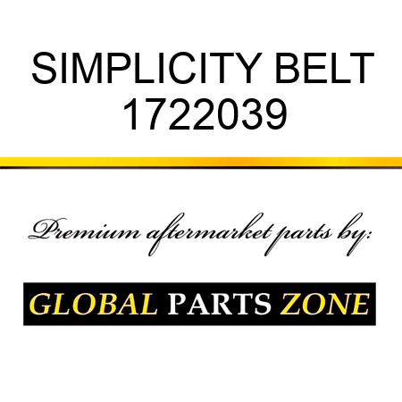 SIMPLICITY BELT 1722039