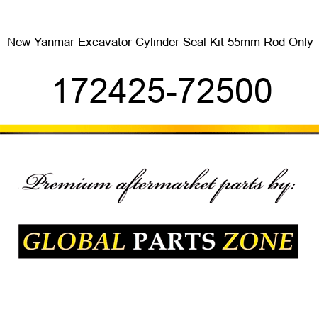 New Yanmar Excavator Cylinder Seal Kit 55mm Rod Only 172425-72500