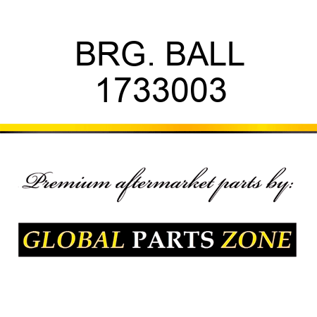 BRG. BALL 1733003