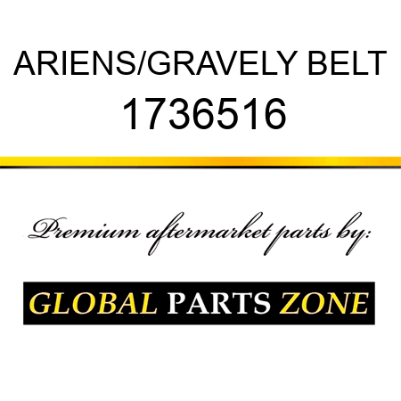 ARIENS/GRAVELY BELT 1736516