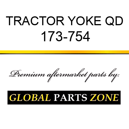 TRACTOR YOKE QD 173-754